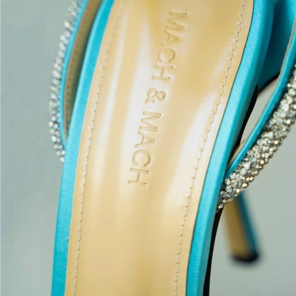 MACH & MACH blue heels - Picture 4 of 6